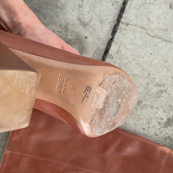 ARKET Knee-High Leather Boots - Picture 2 of 4